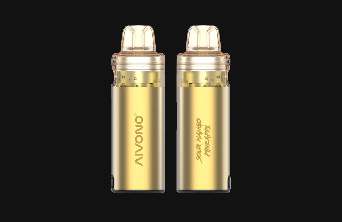 AIPOD device, side profile